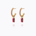 LUCY EARRINGS GOLD Ørepynt