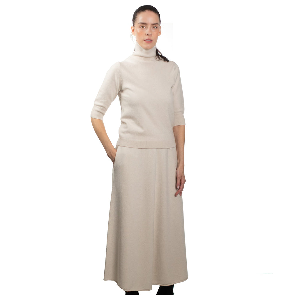 MA14 - Slim Short Sleeve Turtleneck Genser