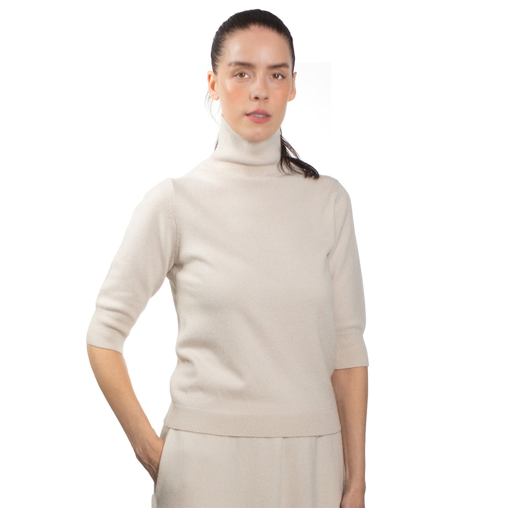 MA14 - Slim Short Sleeve Turtleneck Genser