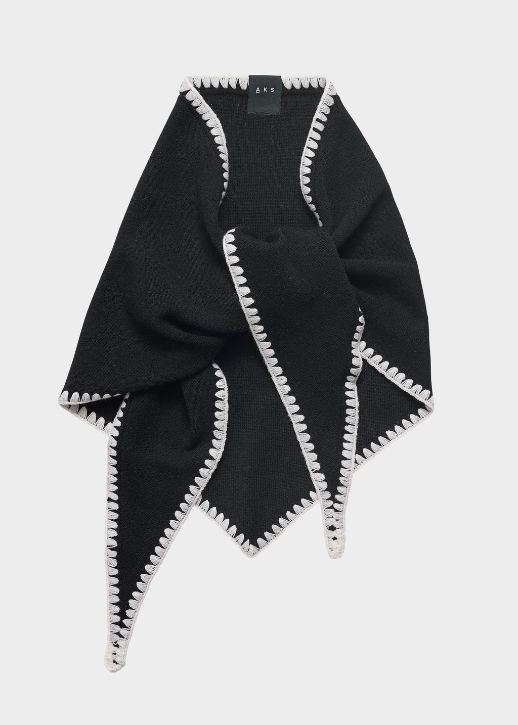 Mina Stitched Merino Scarf Tilbehør