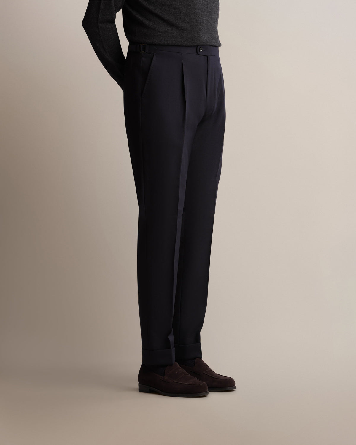 Mod 2 Cavour Twist Single Pleat Trouser Bukse