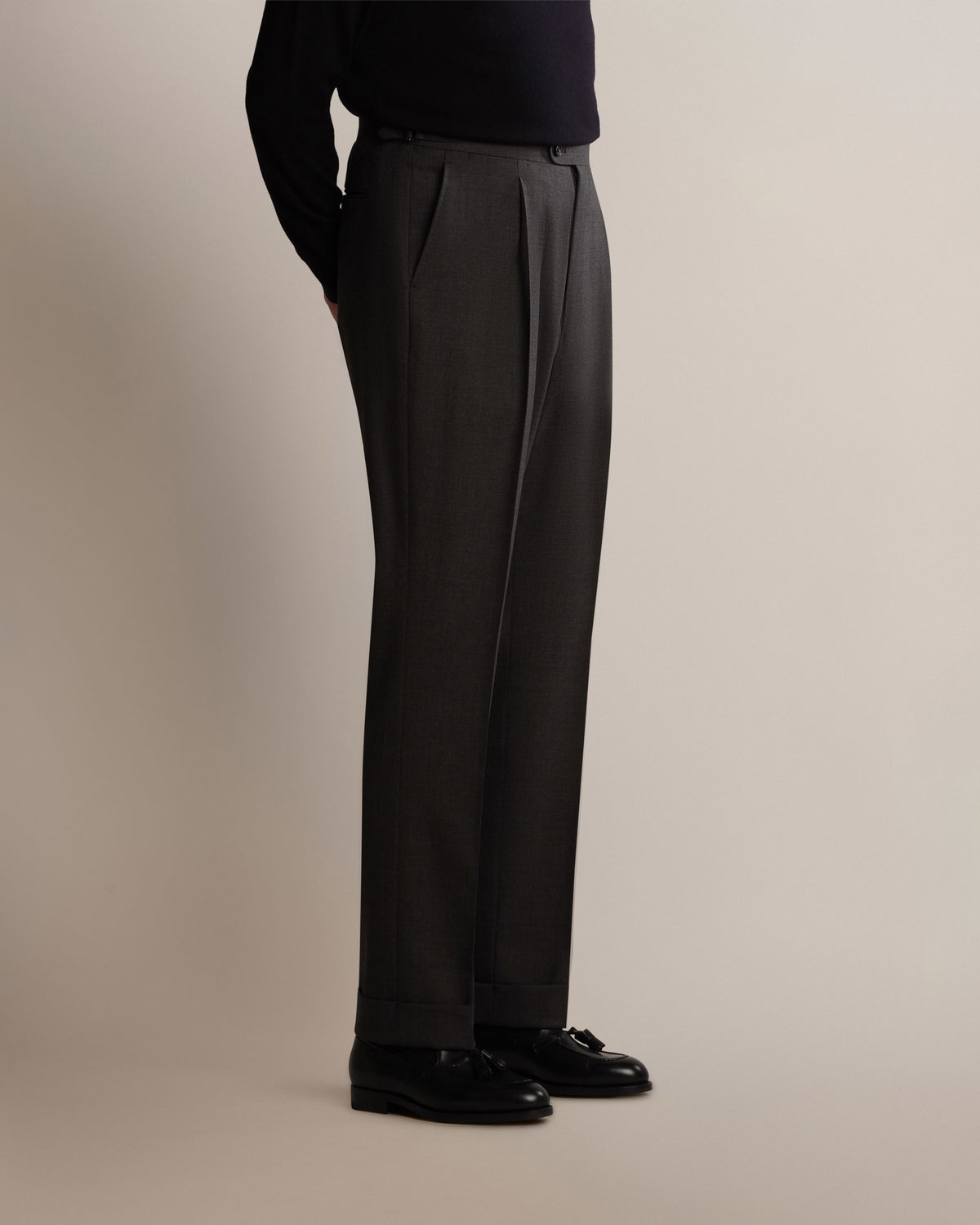 Mod 3 - Cavour Twist Single Pleat Trouser Bukse
