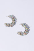 FAT DIAMOND HOOPS Ørepynt
