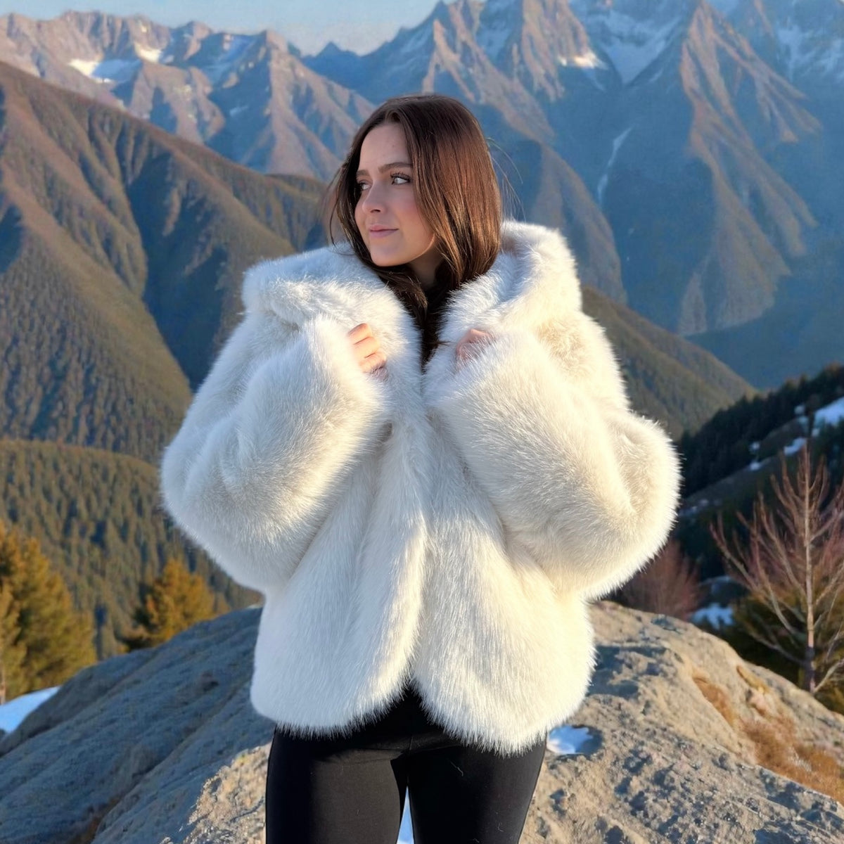 Courchevel fuskepels jakke Yttertøy