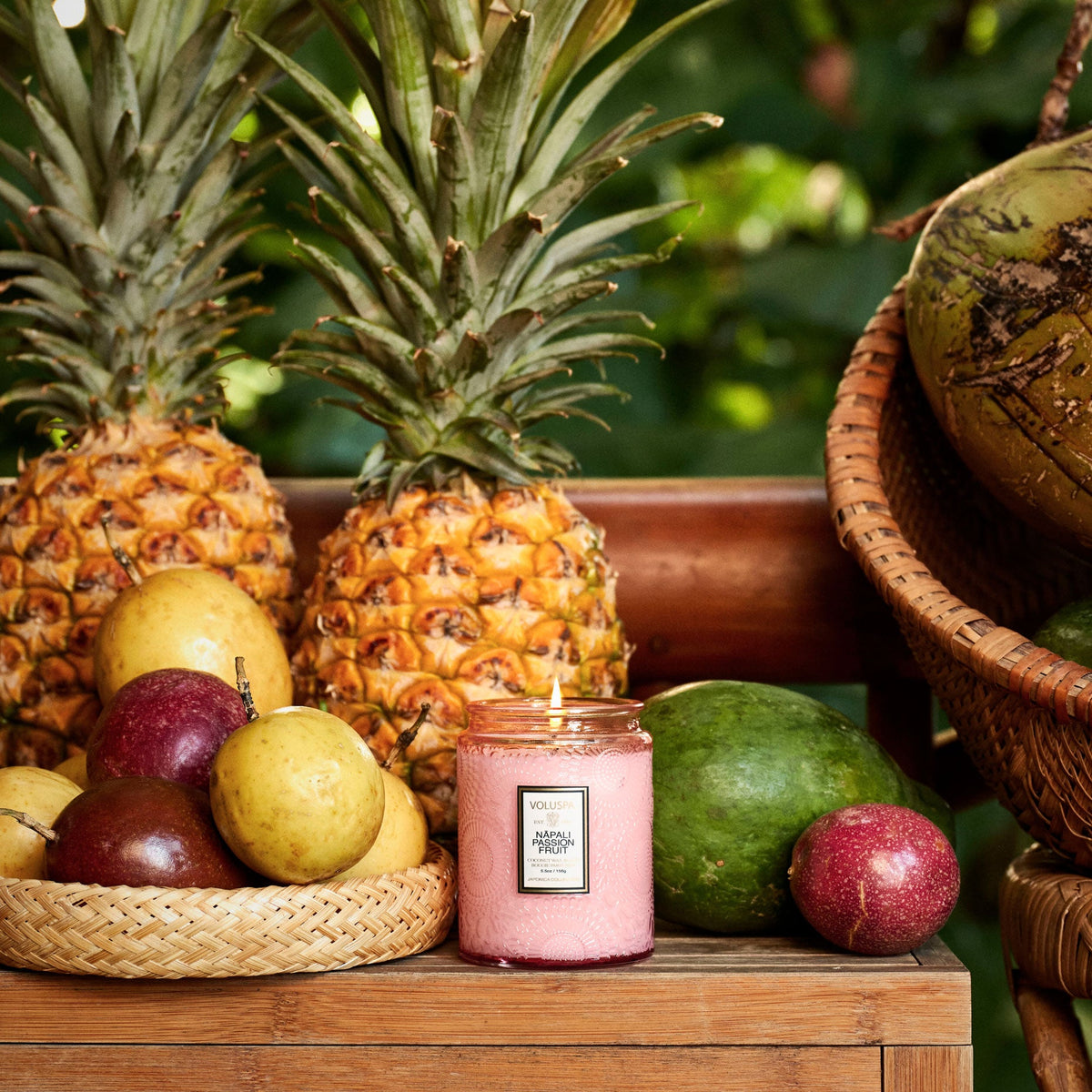 Small Jar Candle 50 tim, 156g - Nãpoli Passion Fruits Interiør/Livsstil