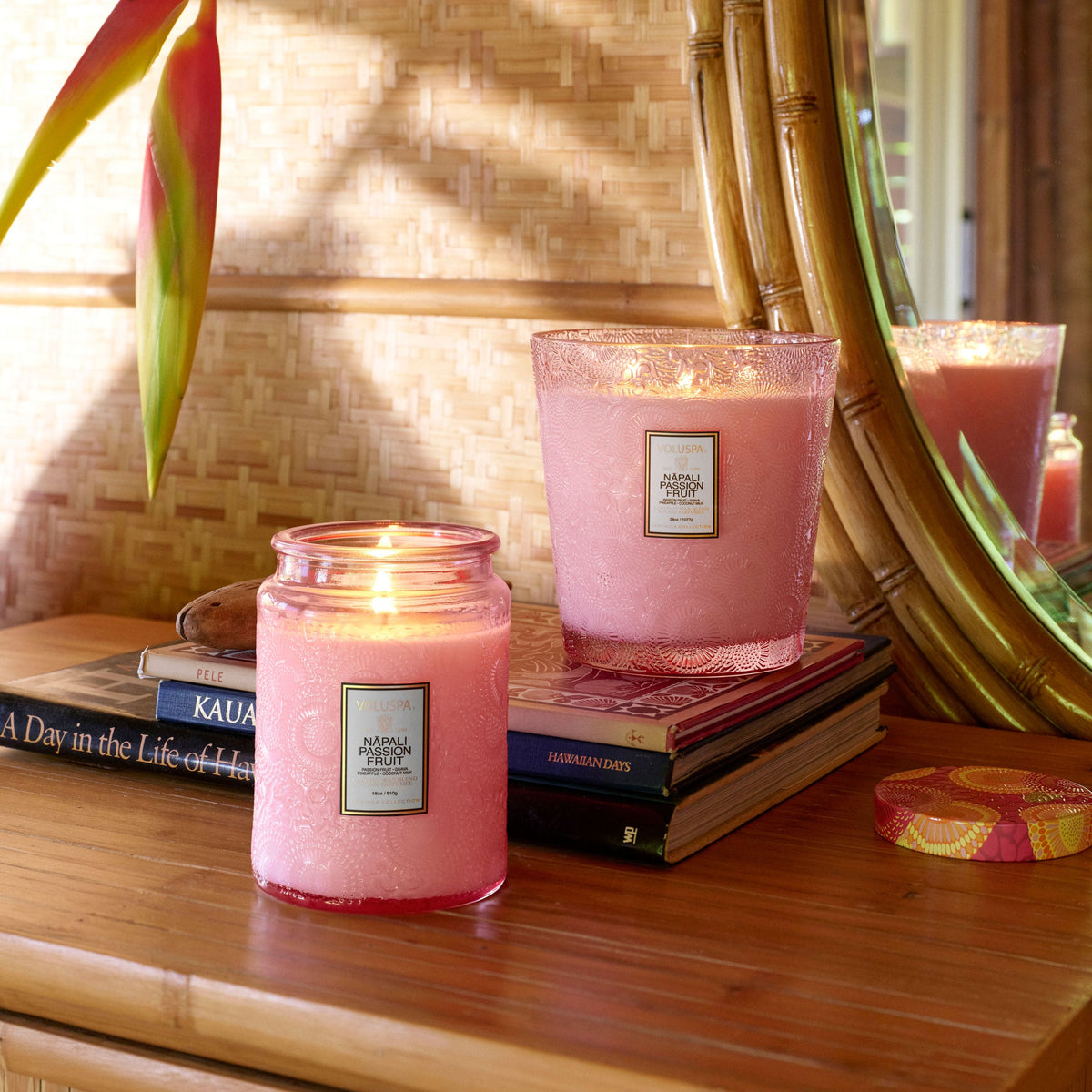 Large Jar Candle, 100 tim, 455 g - Nãpoli Passion Fruits Interiør/Livsstil