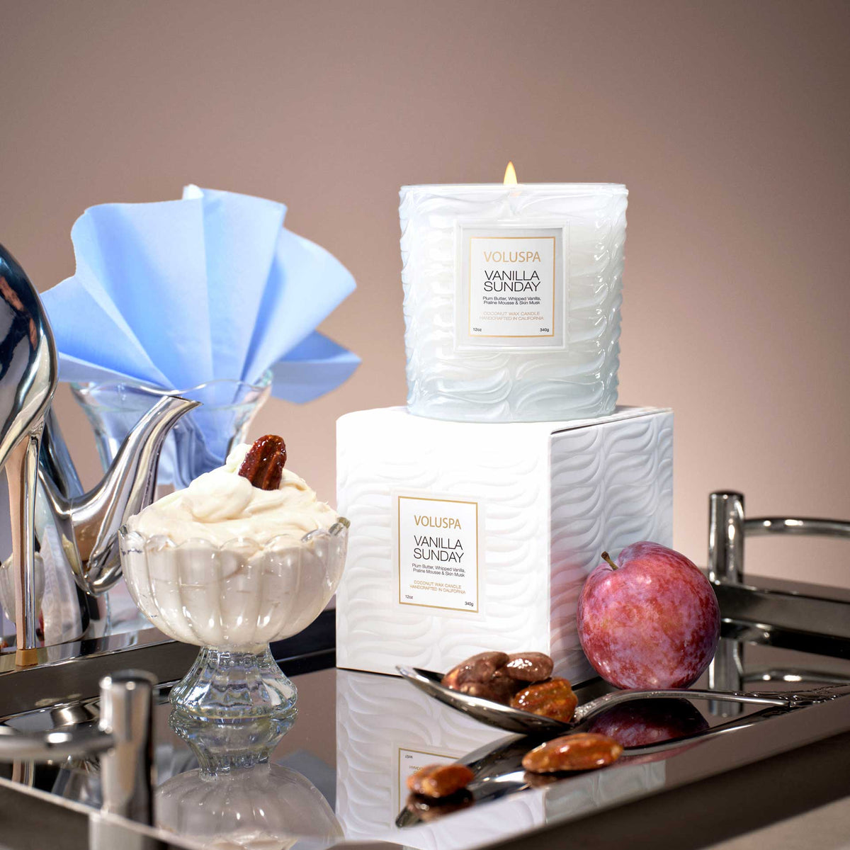 Classic Boxed Candle, 40 tim, 340 g Interiør/Livsstil