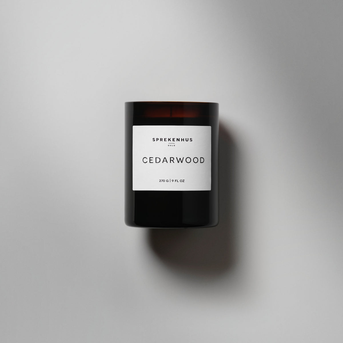 Cedarwood - Fragranced Candle, 270 g Interiør/Livsstil