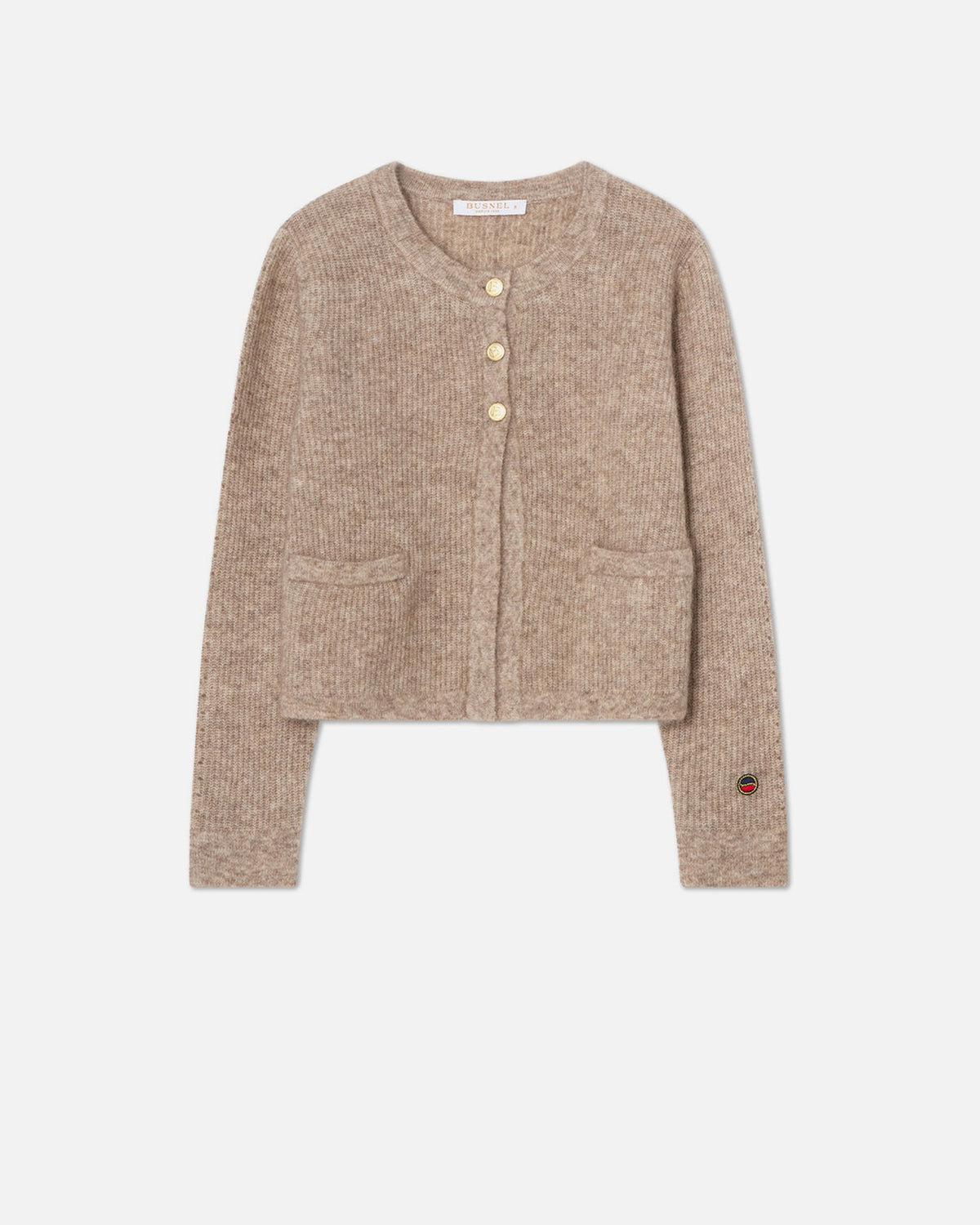 SIENNA Rib Cardigan Genser