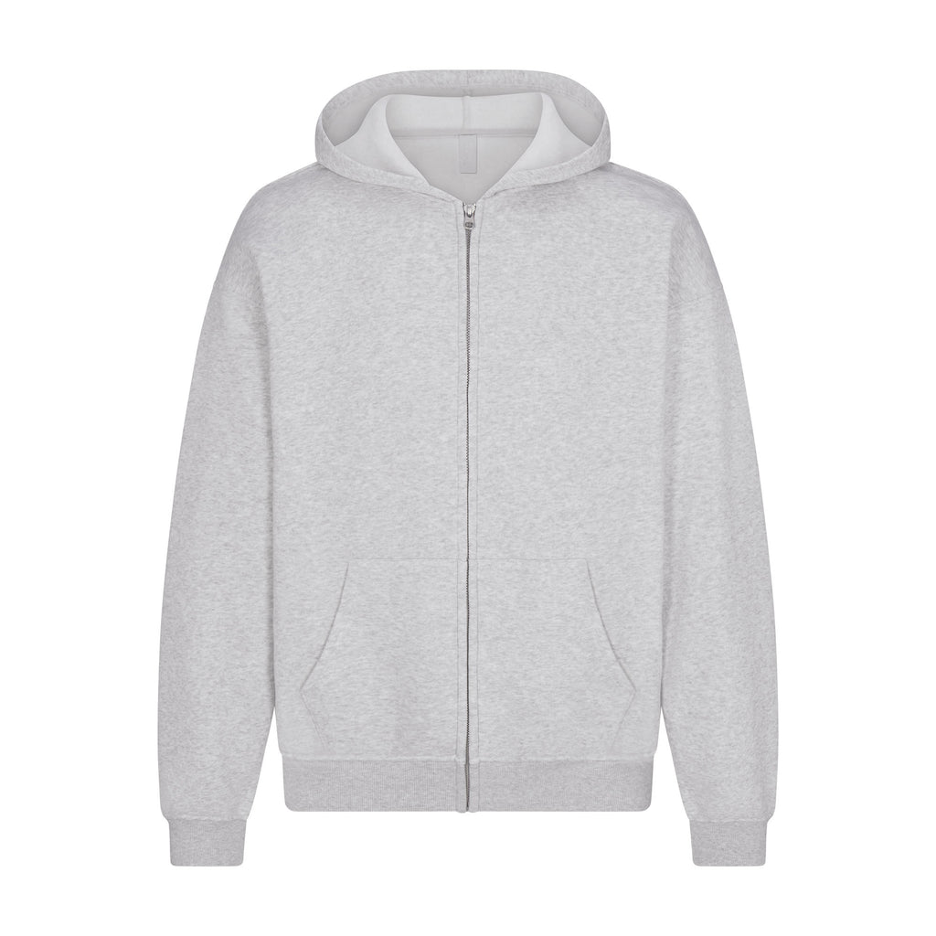 Relaxed Zip Up Hoodie Genser