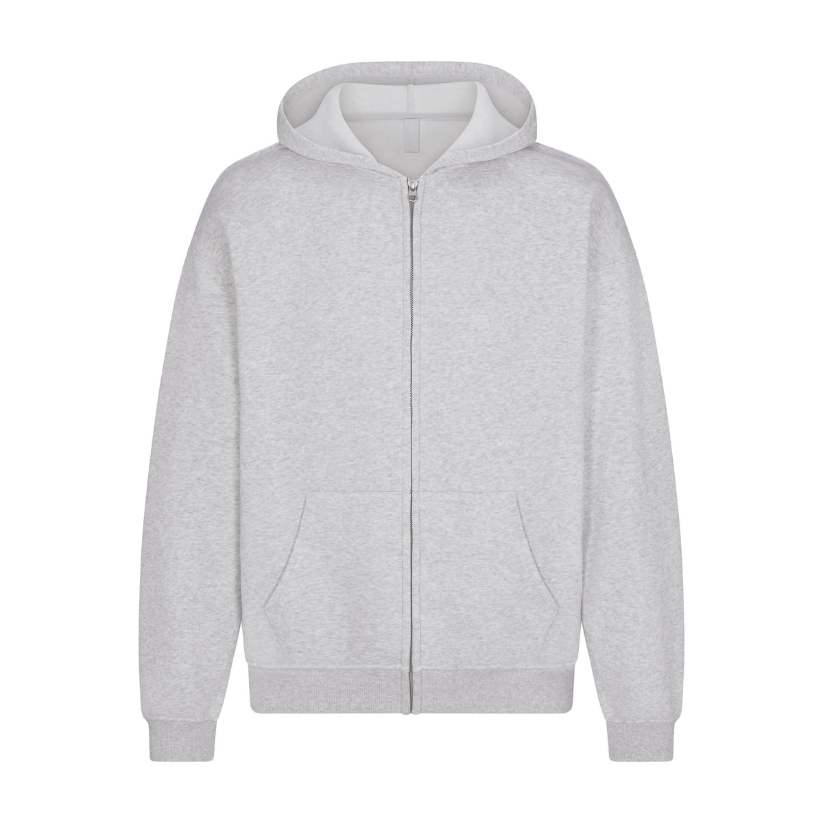 Relaxed Zip Up Hoodie Genser