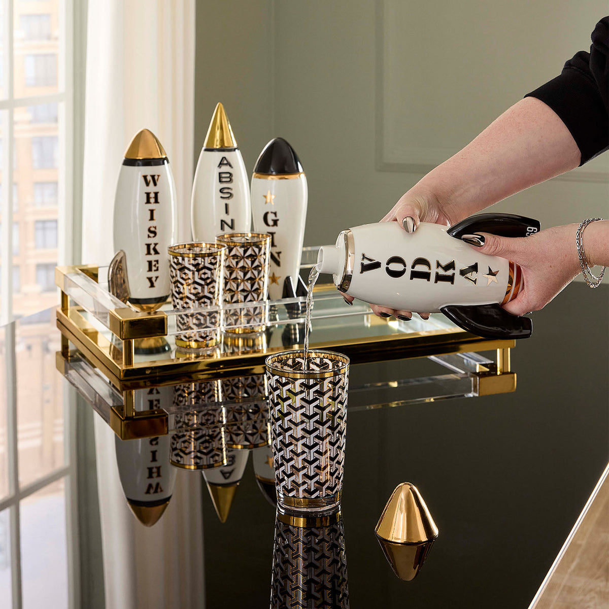 Rocket Decanter - Whiskey Interiør/Livsstil