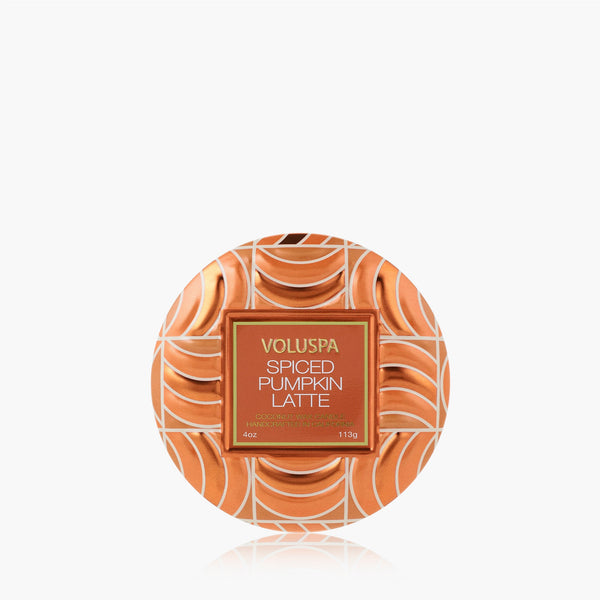 Mini Tin Candle 25 tim – Spiced Pumpkin Latte