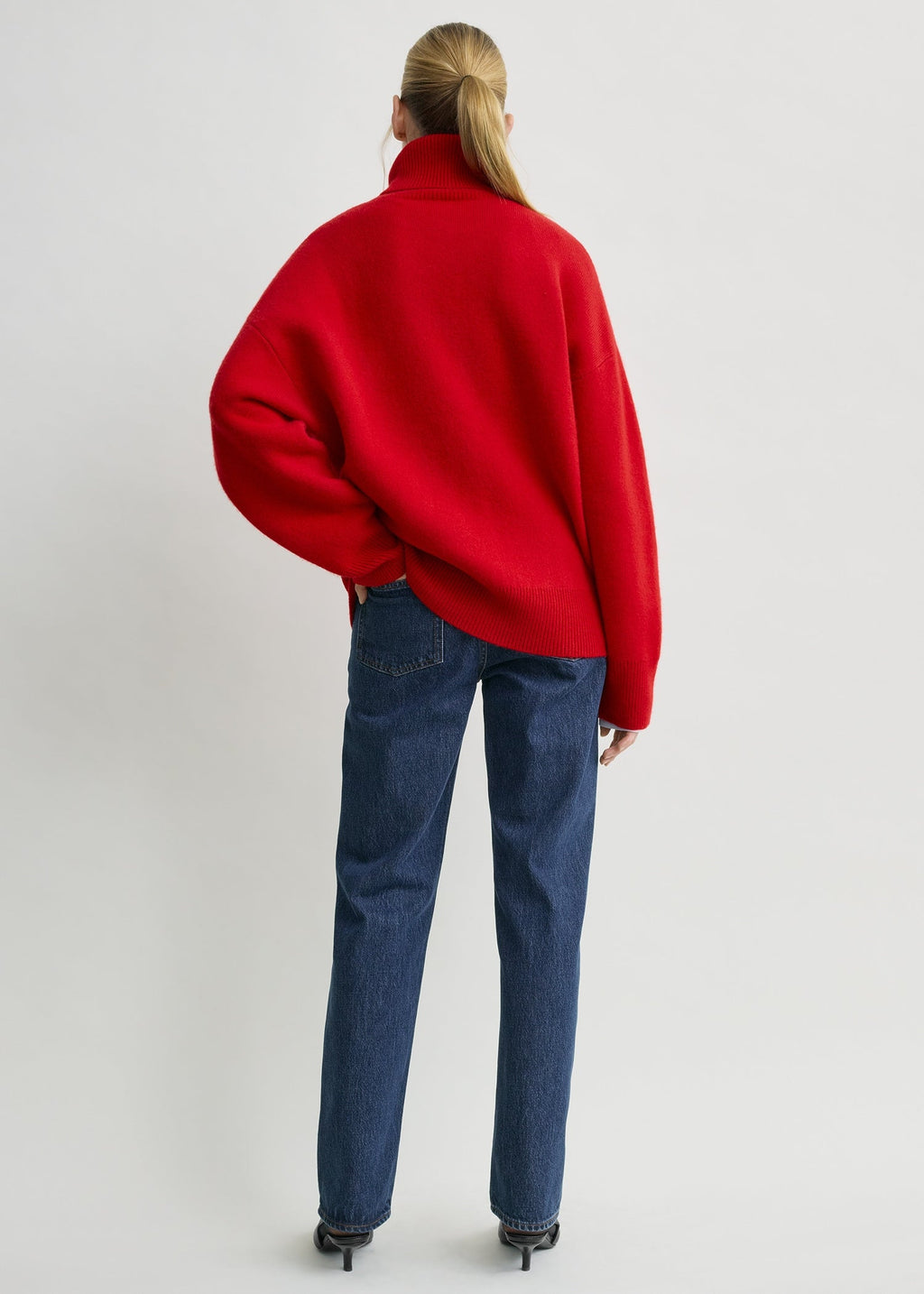 Double-Knit Turtleneck Genser