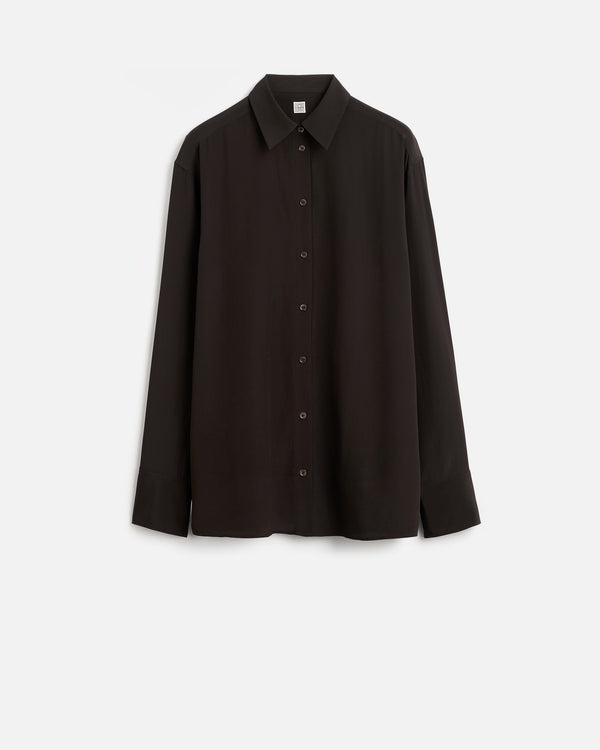 Silk Crepe Shirt