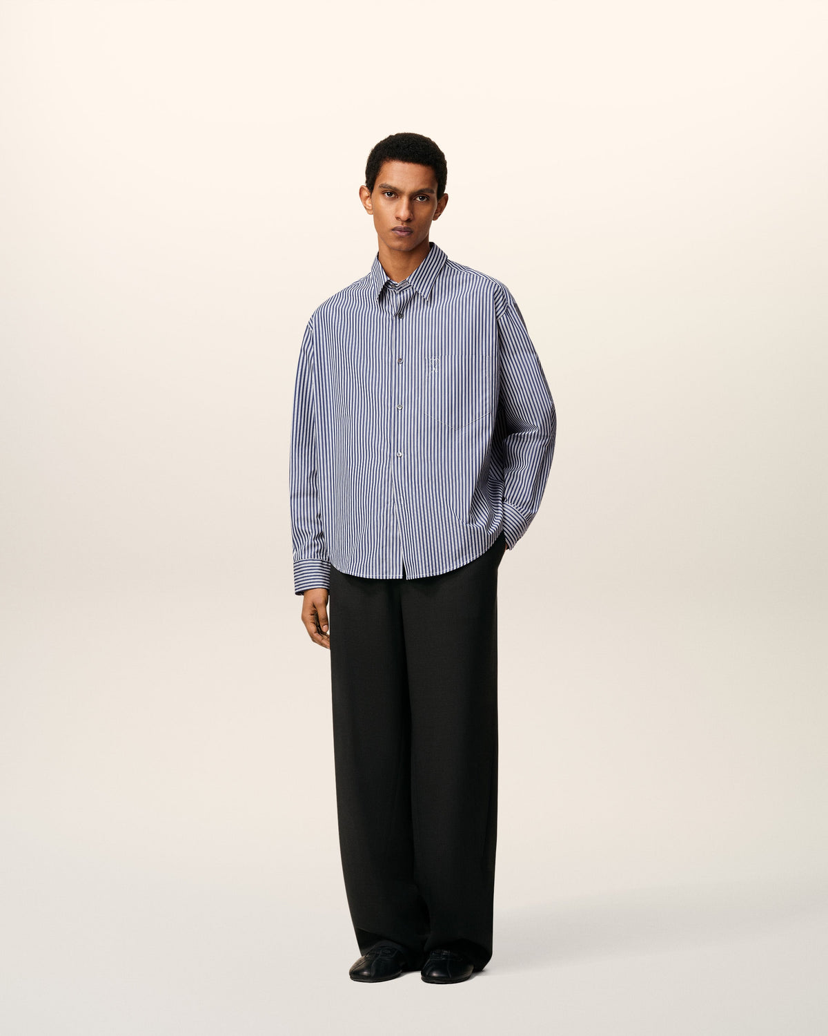 CHEMISE BOXY ADC EMBOSSE Skjorte