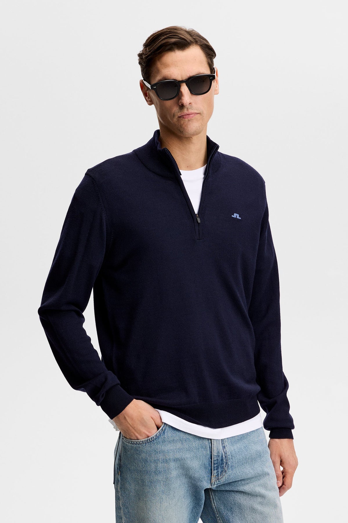 Kiyan Quarter Zip Sweater Genser