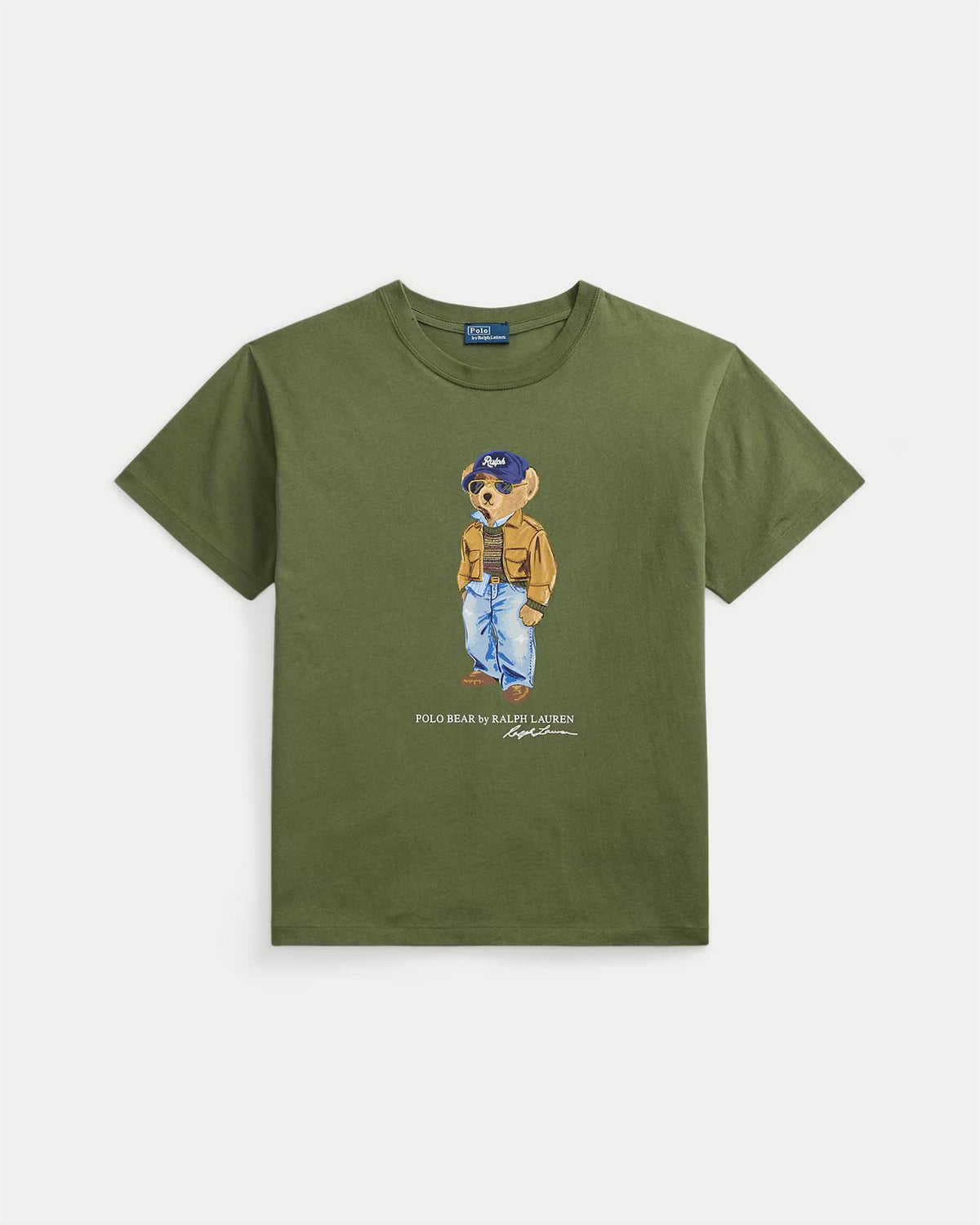 Polo Bear Cotton Jersey T-Shirt