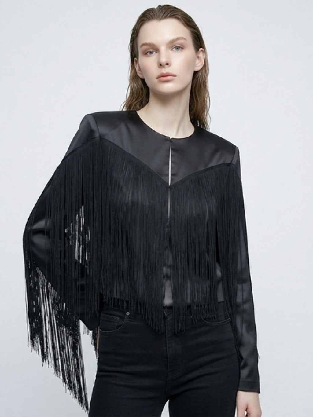 Iben Eva Fringe Jacket