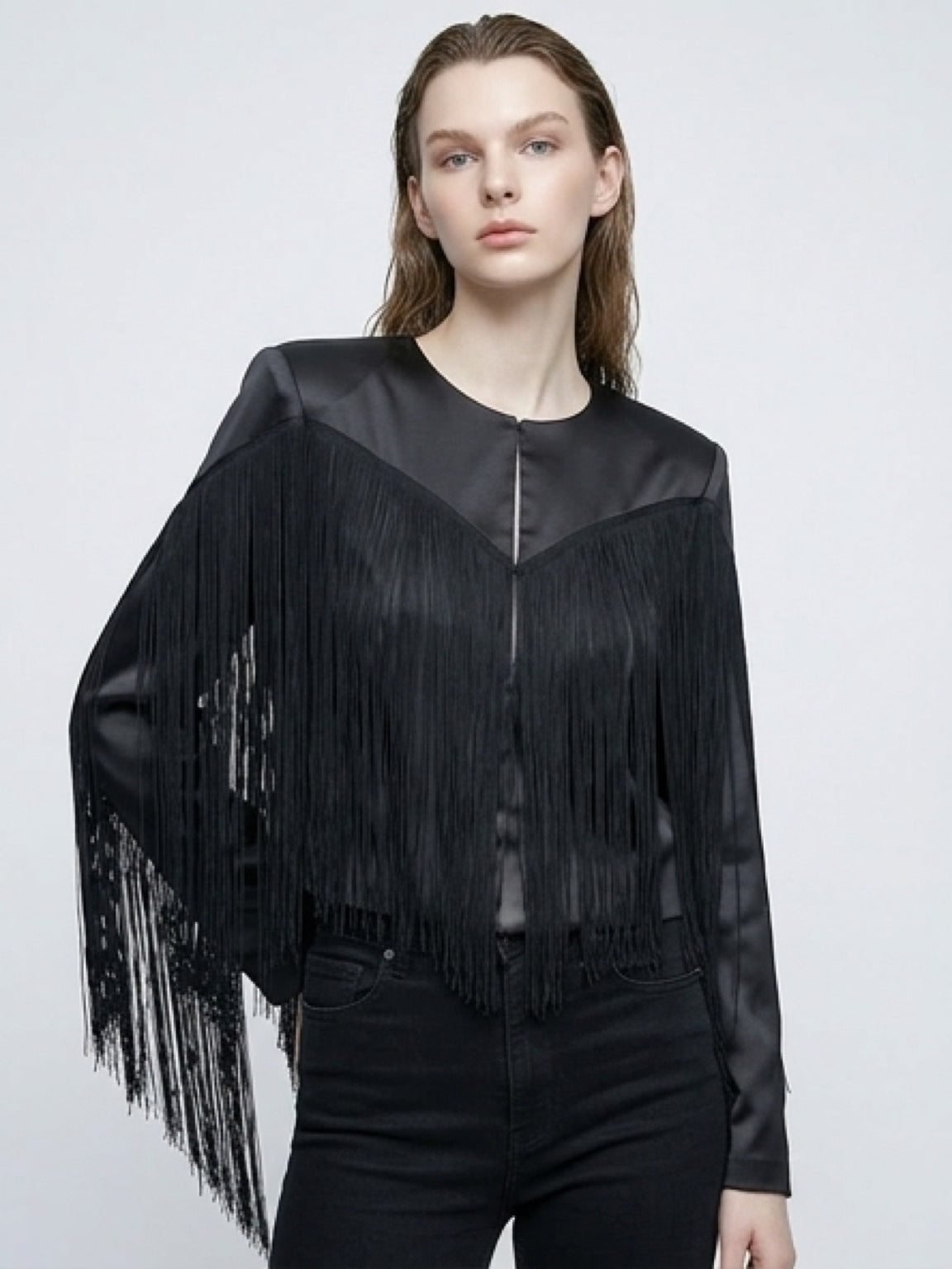 Iben Eva Fringe Jacket