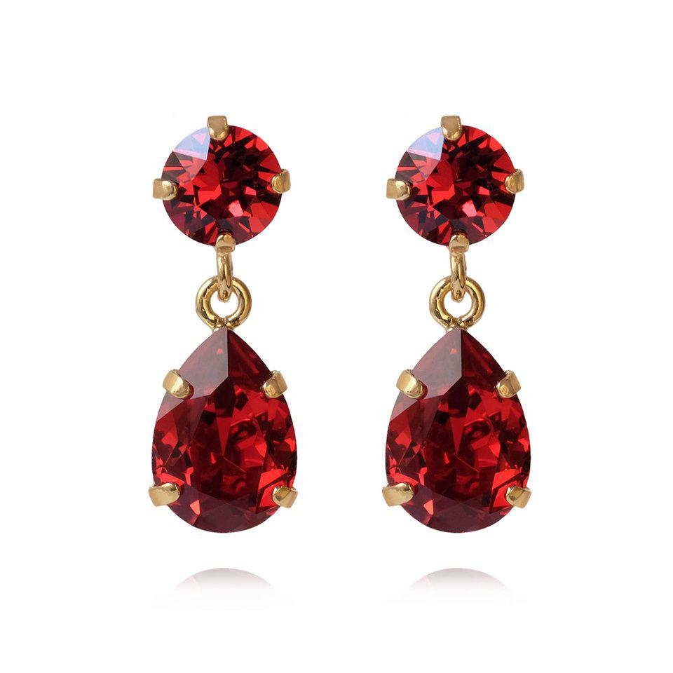 MINI DROP EARRINGS GOLD