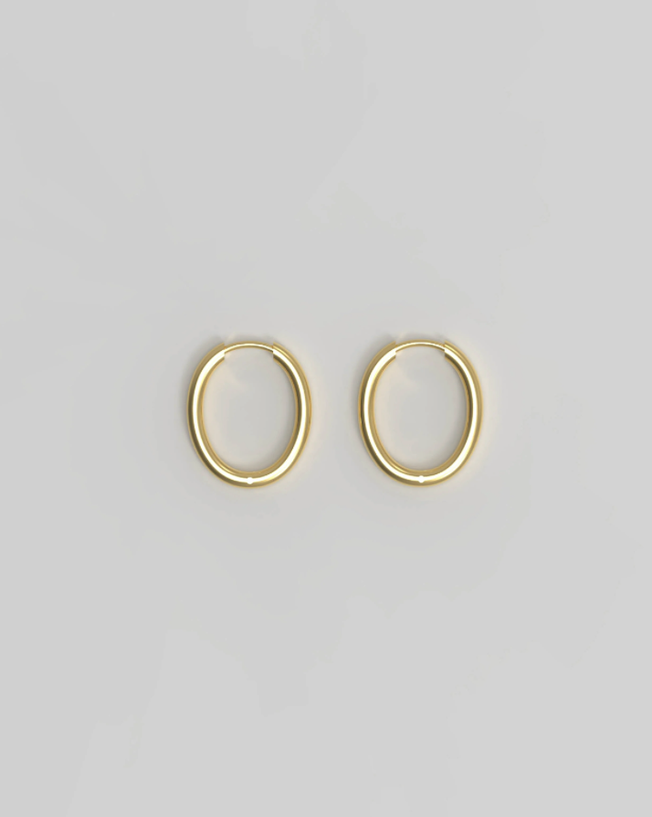 Slim Hoop M Plated