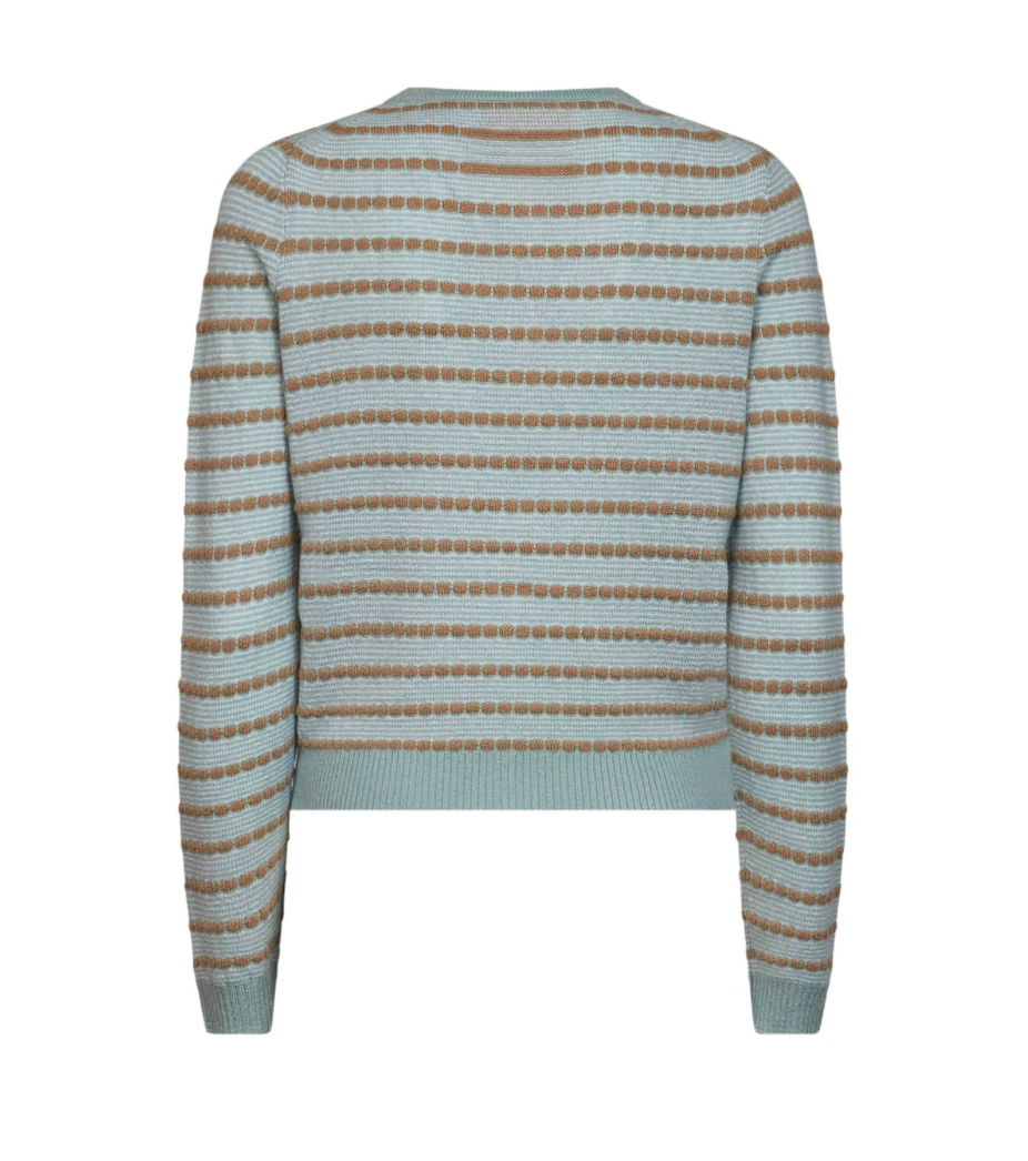 Pebble Stripe Jane Cardigan