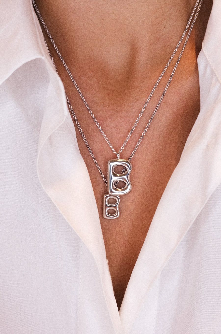 Letter Charm Large - A