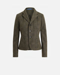 Single-Breasted Glen Check Blazer