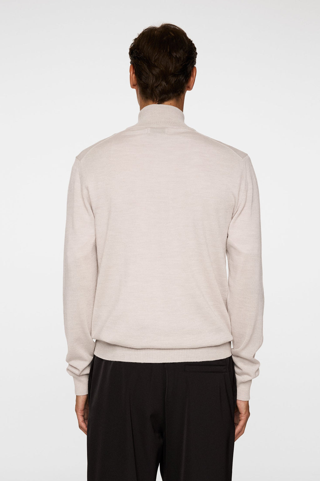 Kiyan Merino Quarter Zip Genser