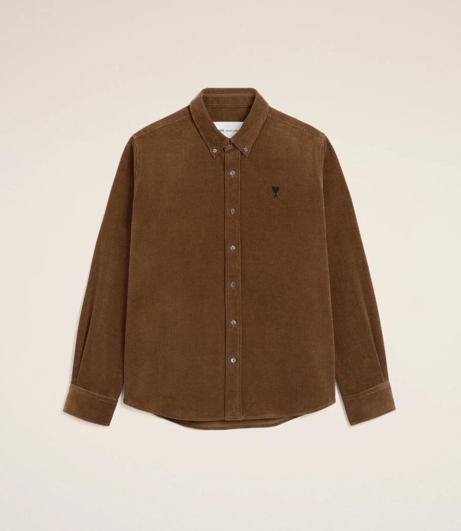 CONTRASTED ADC BUTTON DOWN COLLAR CLASSIC SHIRT