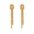 GEMMA STATEMENT EARRINGS GOLD