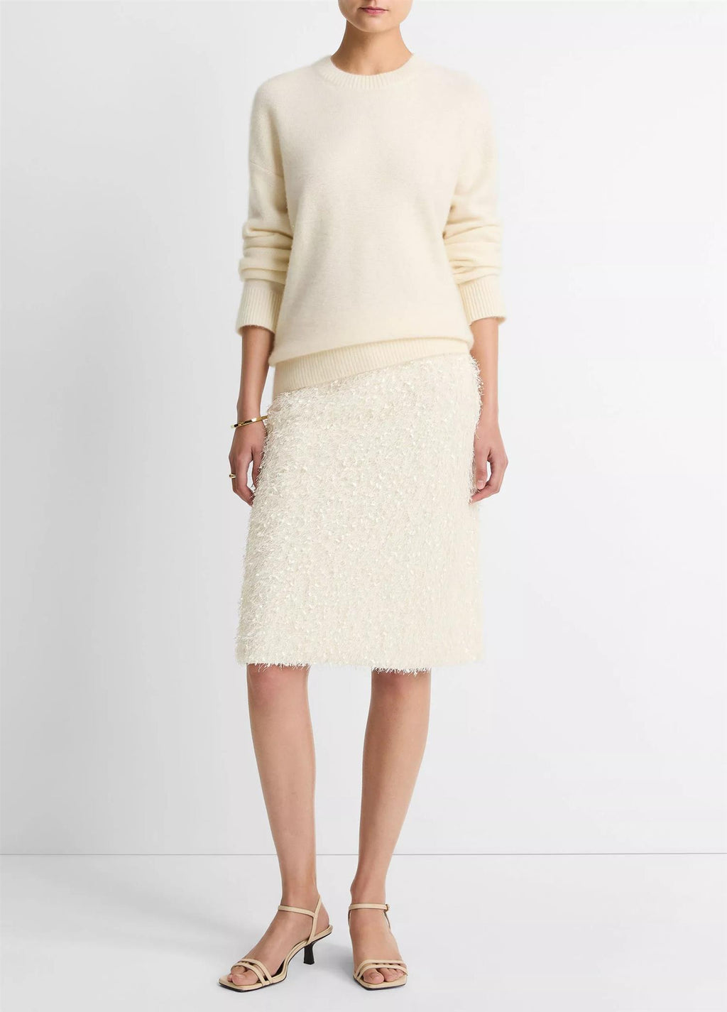 Plush Cashmere Crew Neck Sweater