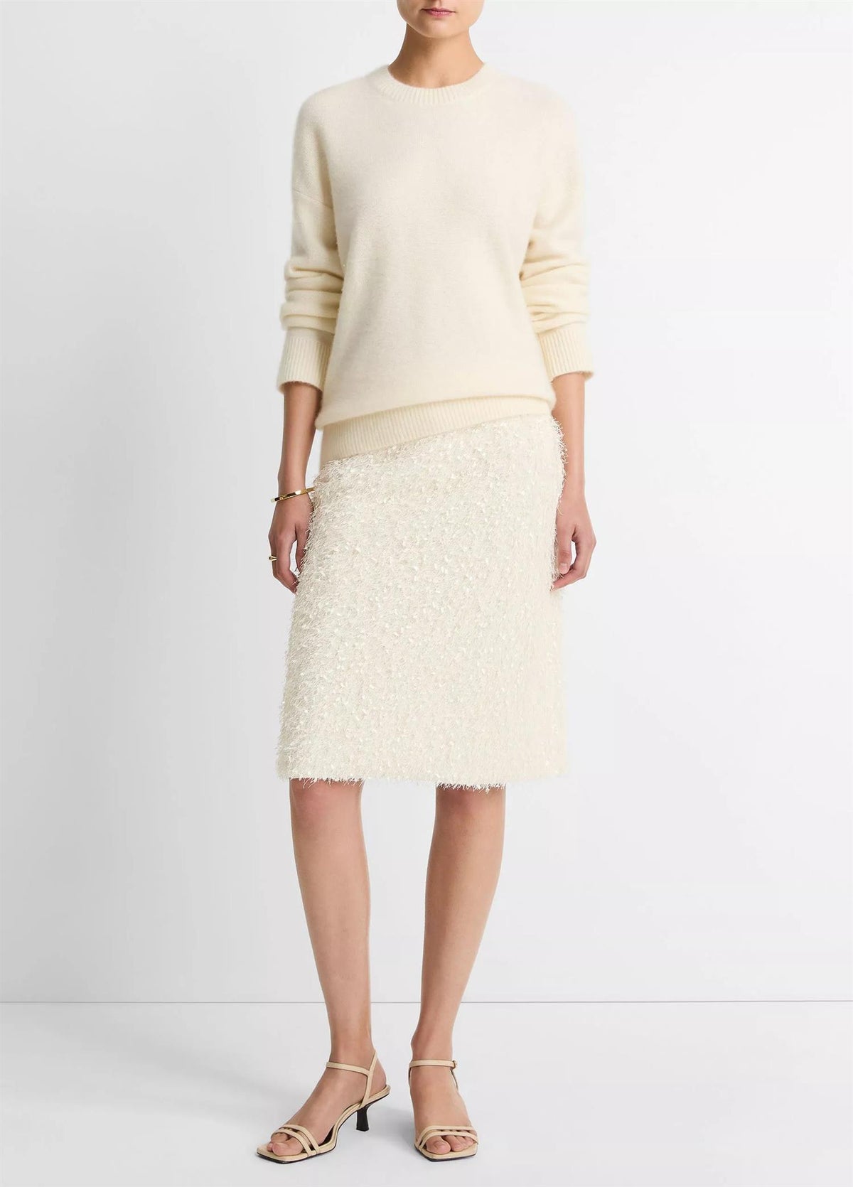 Plush Cashmere Crew Neck Sweater
