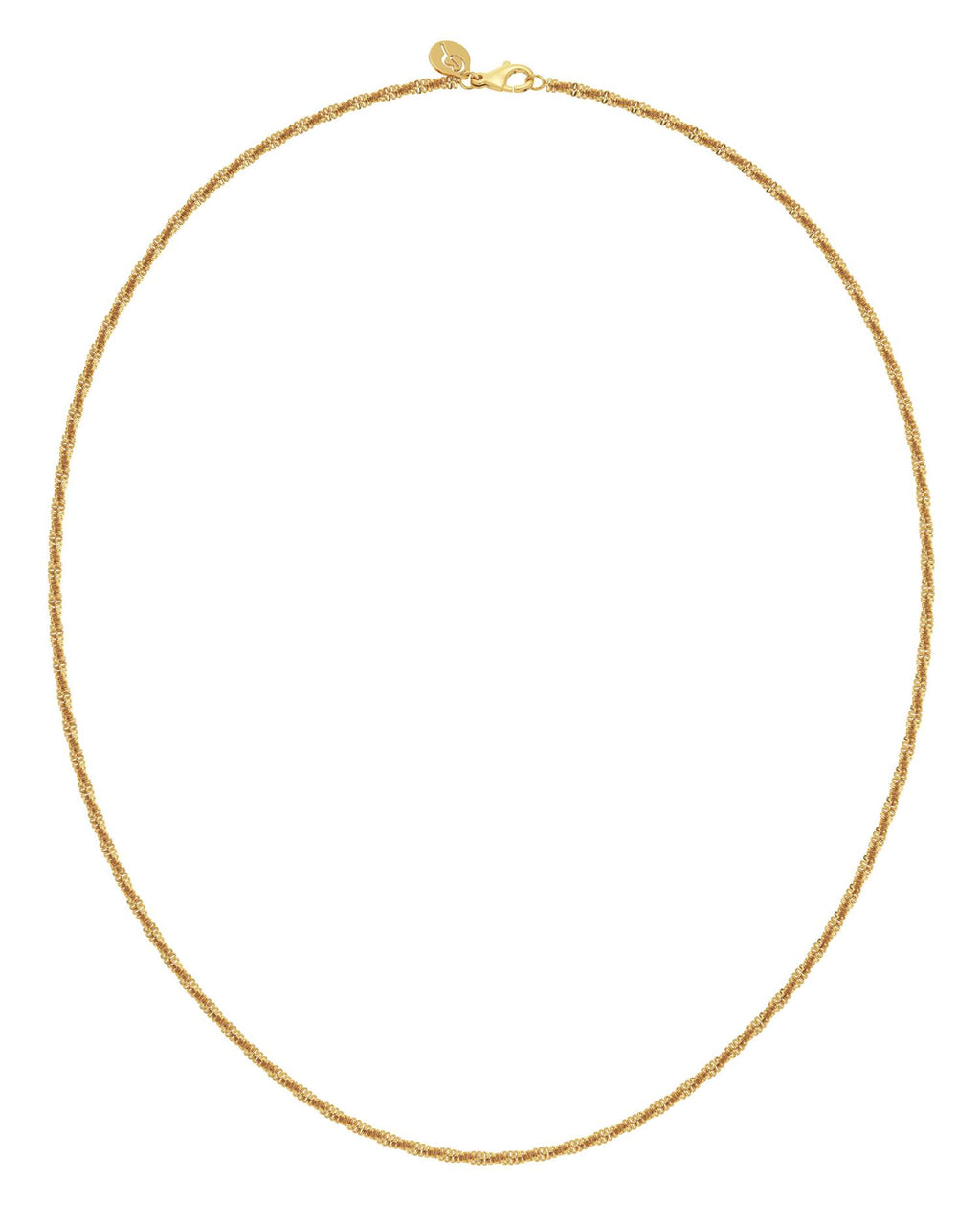 Tinsel Thin Necklace Gold