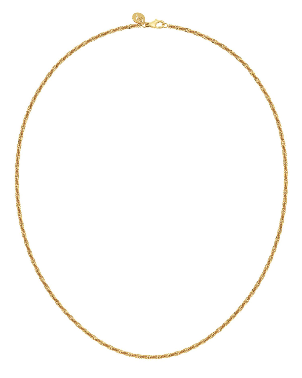 Tinsel Thin Necklace Gold