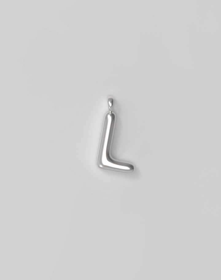 Letter Charm Small - L