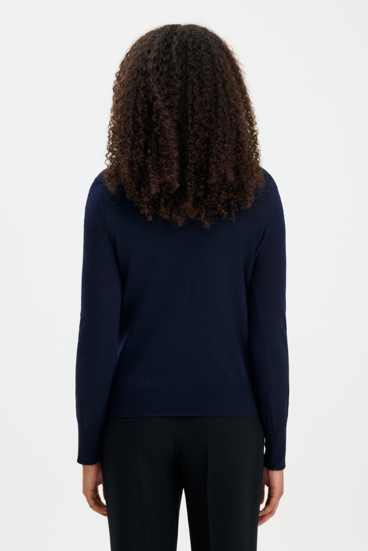 Merino R-neck Sweater