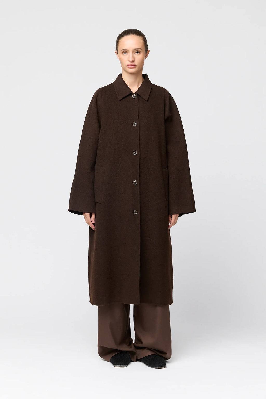 Doublé Wool Trench