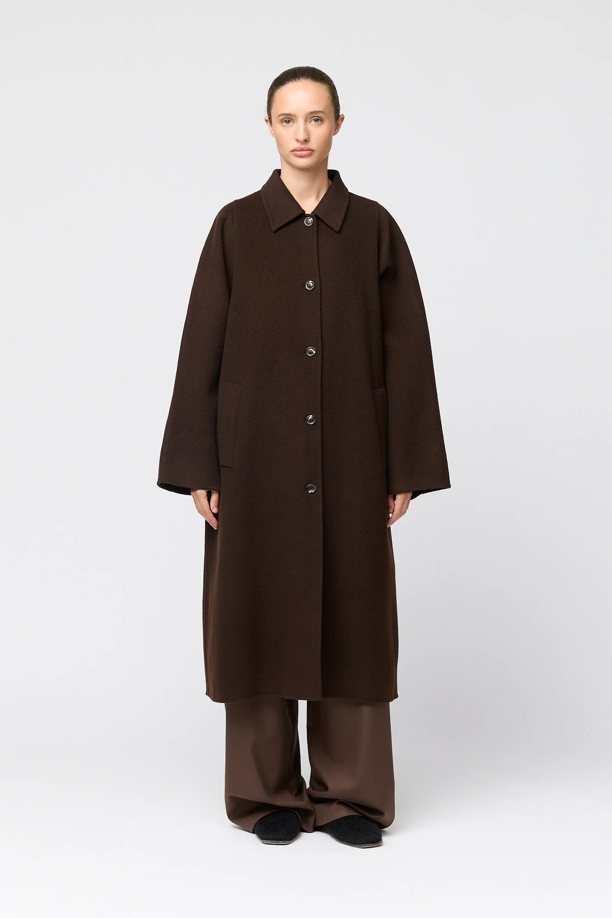 Doublé Wool Trench