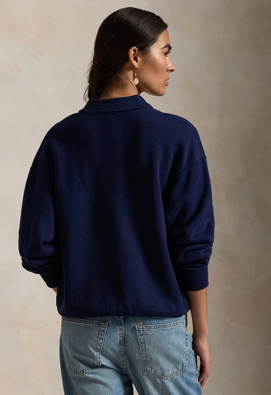 POLO PO FLC-LONG SLEEVE-SWEATSHIRT