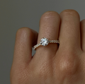 1 crt Lab Grown Ring