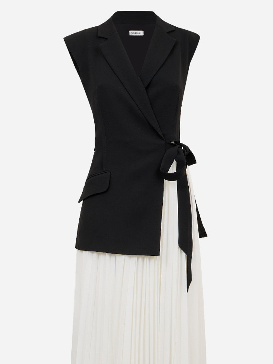 HELENA COMBO BLAZER DRESS