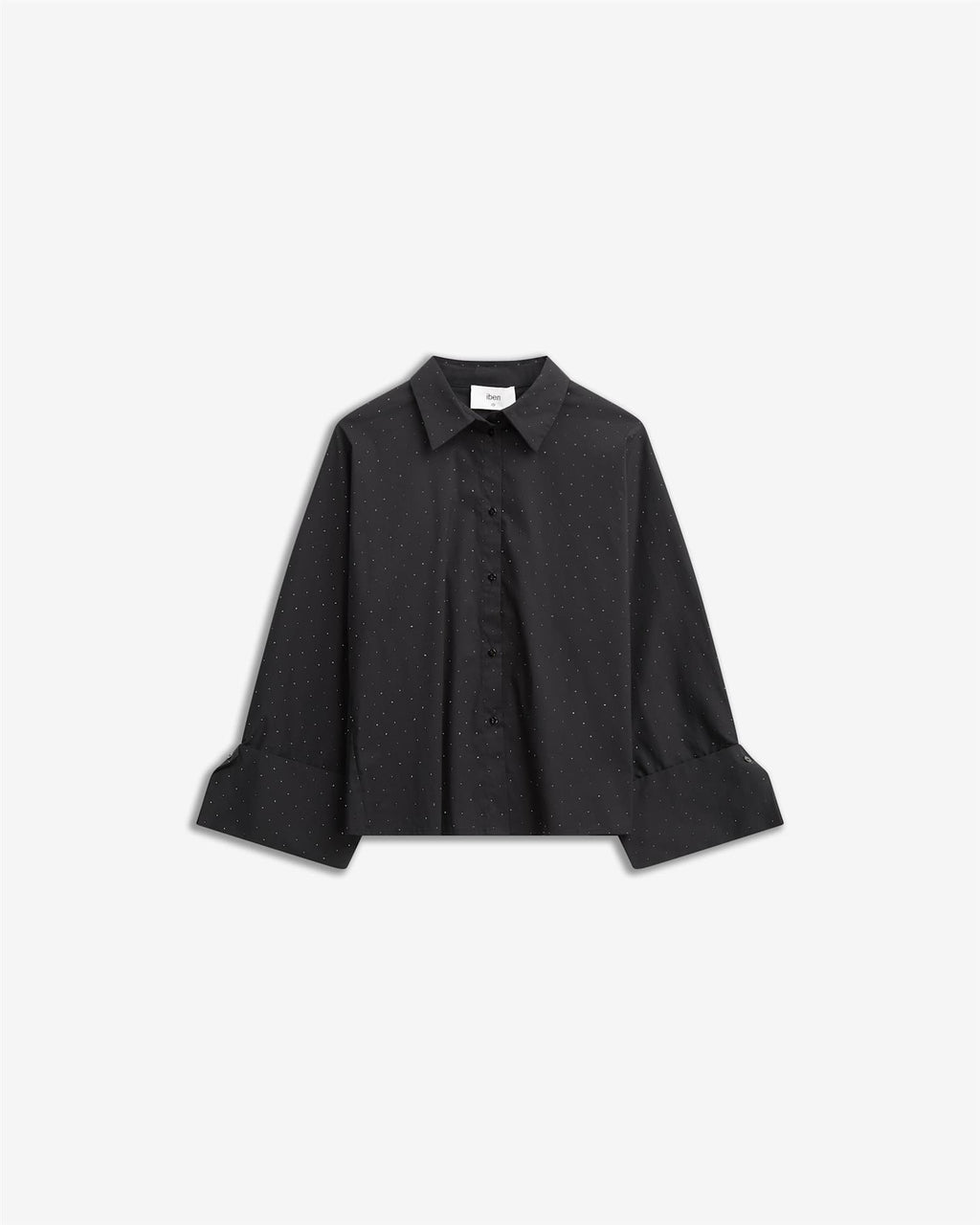 Iben Embellished Shirt Black