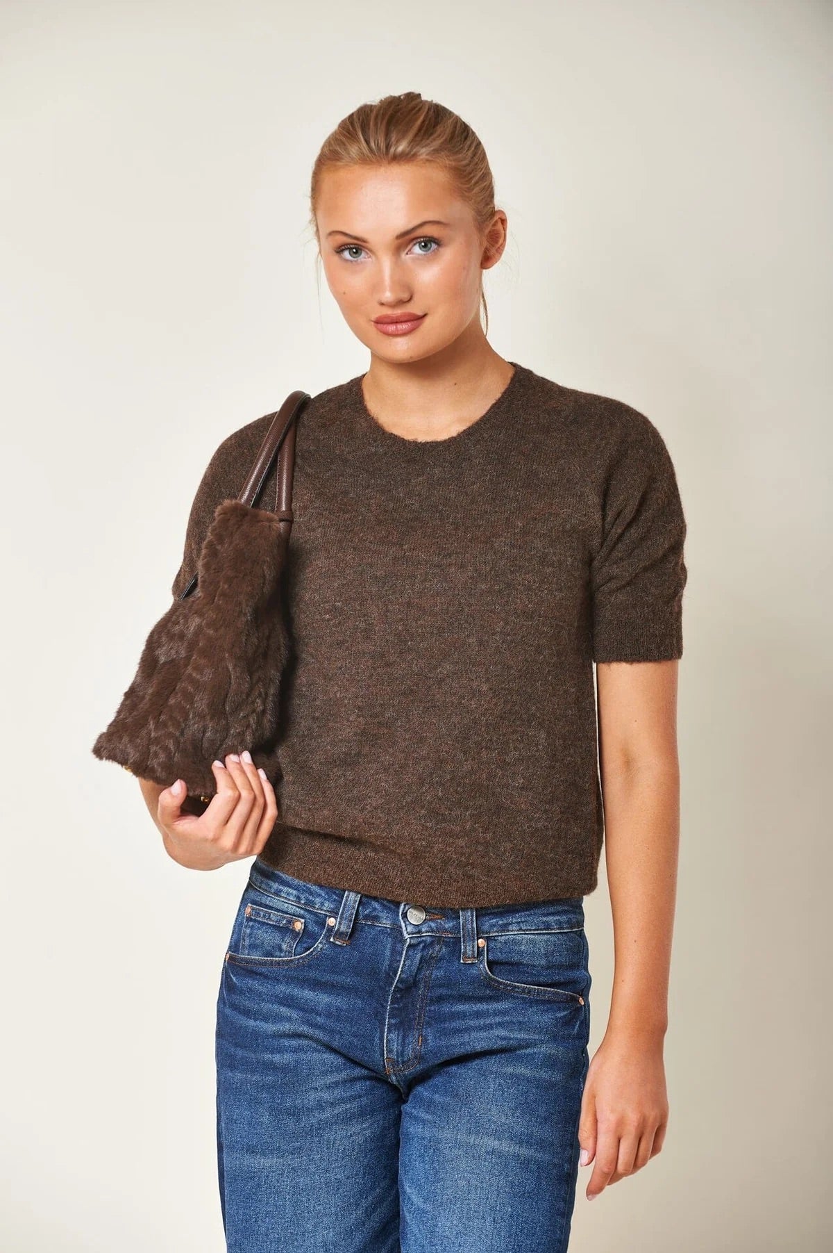 Aspen Plush Tote Vesker