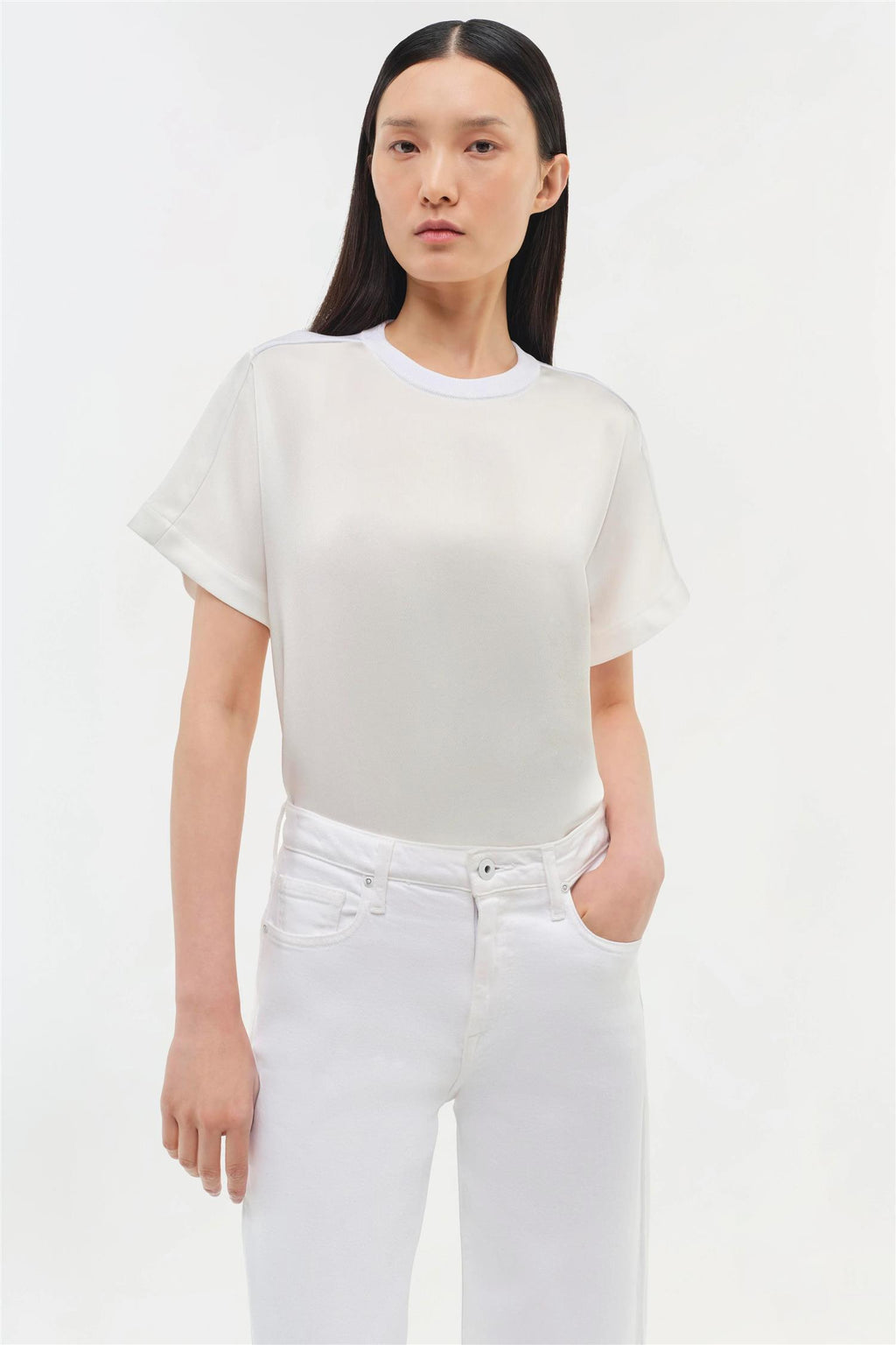 ADDY S/S KNIT BACK T-SHIRT