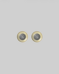 Lolly Stud Moonstone Plated
