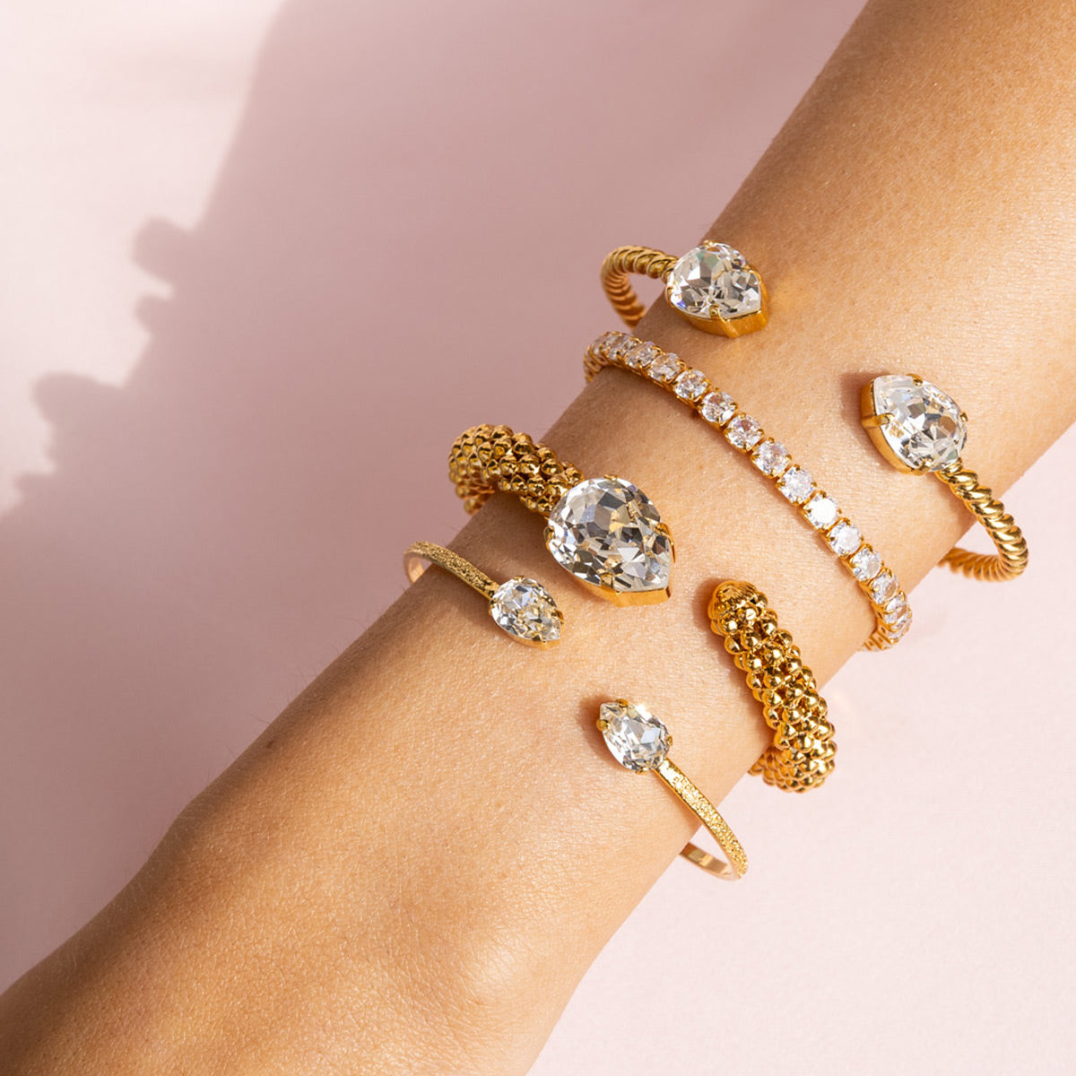 MINI DROP BRACELETGOLD Armbånd