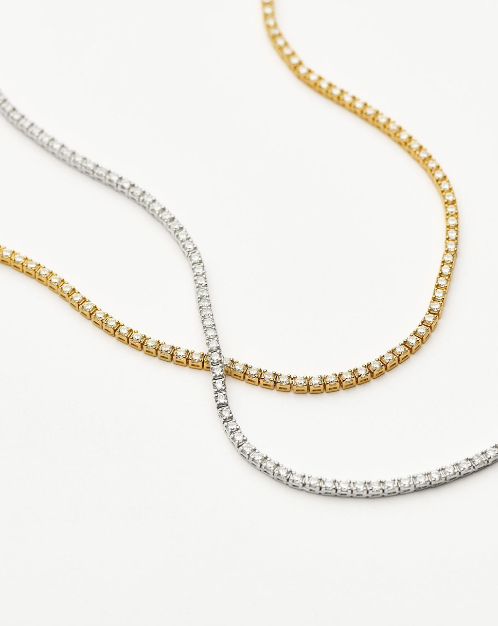 Classic Tennis Necklace Smykke