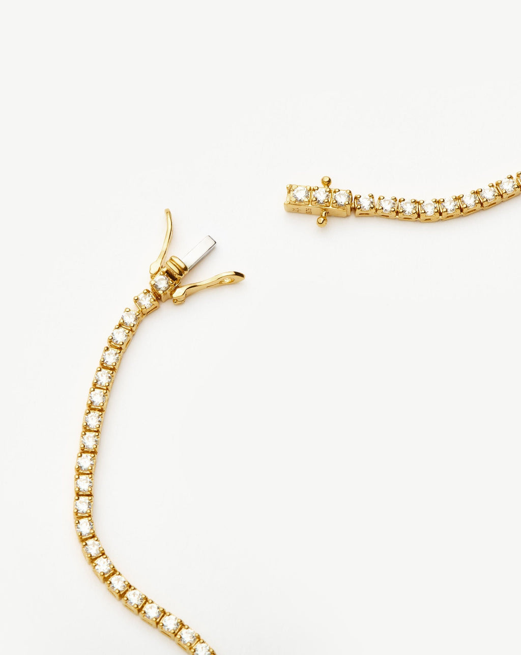 Classic Tennis Necklace Smykke